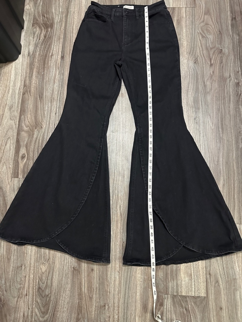 Shyanne Black High-Rise Flare Jeans - Picture 7 of 9